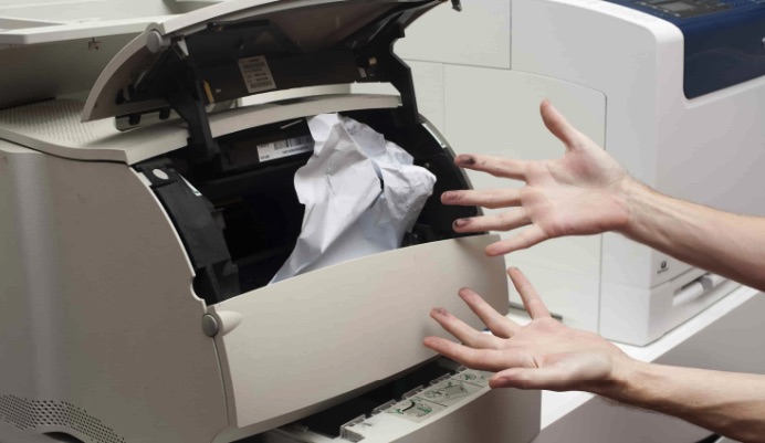 Cách xử lý máy photocopy bị kẹt giấy